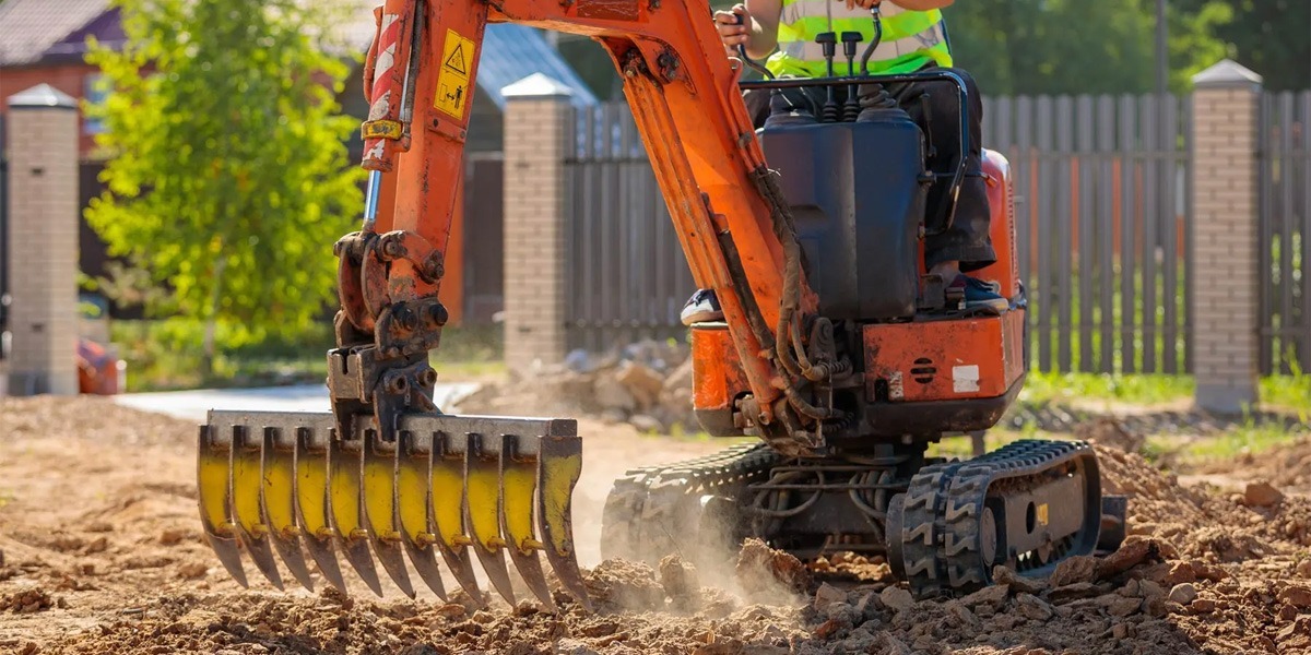 excavation machinery rental